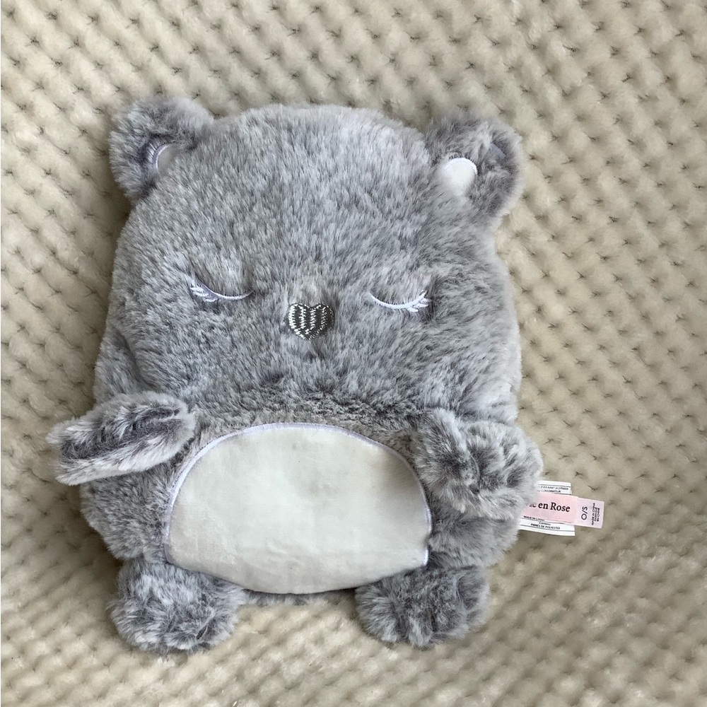 La Vie Enrose Grey Bear Heating Pad COVER ONLY